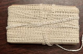 More Than 100 Yards Of Antique Lace Trim