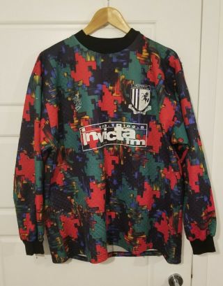 Large 1996/7 100 Years Gillingham Fc Goalkeeper Shirt Vintage Retro Very Rare