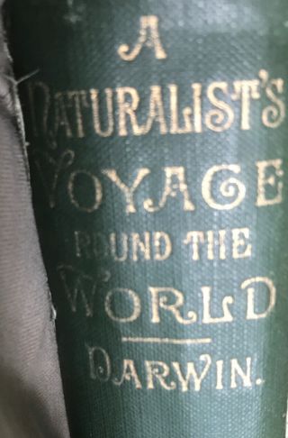 Charles Darwin A Naturalist’s Voyage Round The World 1913 Edition Rare Book