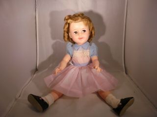 Vintage 17 " Shirley Temple Ideal Doll St - 17 - 1