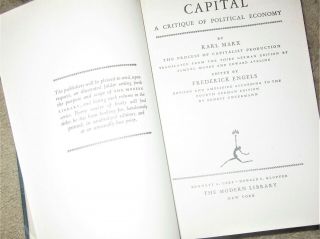 Capital Book Karl Marx socialism 1906 antique Text 3