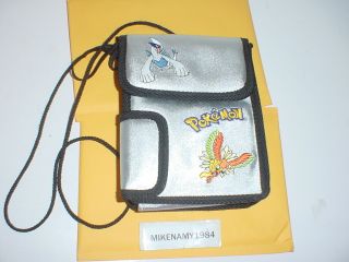 Rare Nintendo Game Boy Color Pokemon Gold & Silver Carrying Travel Case