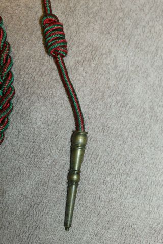 Rare WW1 U.  S.  Army Soldiers (French) Croix de Guerre Fourragere Cord 2