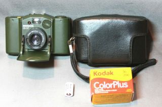 Rare Minox 35 Gt " Sport " 35mm Camera W/case,  Batt,  Film,  Near Cond