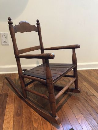 Antique Vintage Child’s Rocking Chair (1900’s)