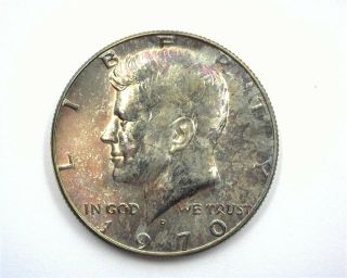 1970 - D Kennedy 50 Cents Gem,  Uncirculated Very Rare This