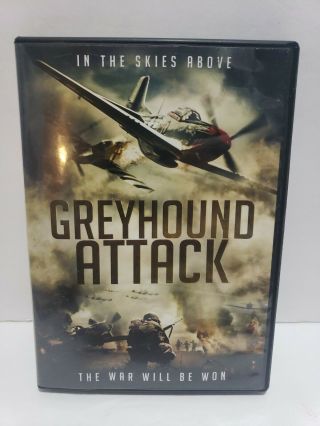 Greyhound Attack Dvd Christopher Forbes Film Ww Ii Me252 Luftwaffe War Film Rare