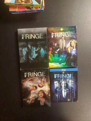 Fringe Tv Series Seasons 1 - 4 On Dvd Rare