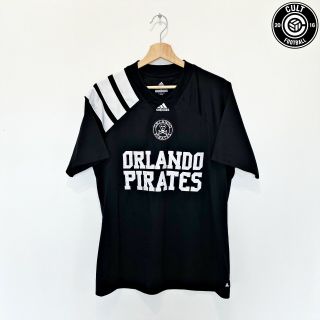 2017/18 Orlando Pirates Adidas Heritage Home Football Shirt Jersey (m/l) Rare