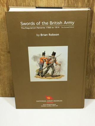 Sword Of The British Army By Brian Robson Rare Hardback National Army Museum