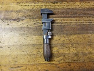 Antique Tools Adjustable Monkey Wrench • Psw 1893 Vintage Railroad Tools ☆us