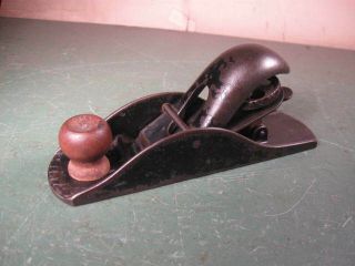 Old Vintage Stanley Woodworking Tools Rare Early Block Plane No.  120