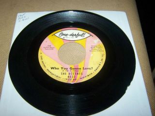 Rare Northern Soul 45 by The Accents 
