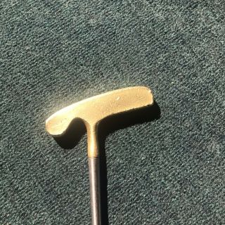 Vintage Rare Authentic Acushnet Bullseye 35.  5 Inch Golf 2 Way Putter