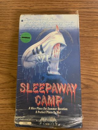 " Sleepaway Camp " Vhs 1984 Rare Horror