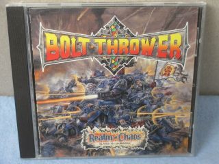 Bolt Thrower - Realm Of Chaos (cd - 1995 - Earache Mosh 13 Cd) Rare - Dadc Version