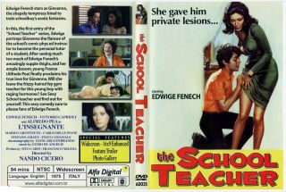 The School Teacher (dvd,  Alfa Digital) Edwige Fenech L 