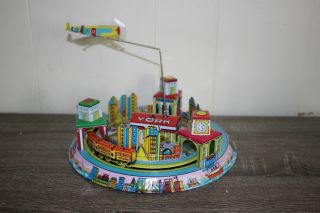 Antique Tin Litho Wind Up Toy After Marx York By Schylling