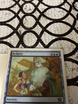 Bribery - 8th Edition - MTG 1X LP/NM Magic The Gathering Rare Card 3