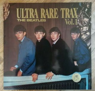 The Beatles Lp Ultra Rare Trax Vol 1 Gold Vinyl Swingin Pig Press Tsp 001,