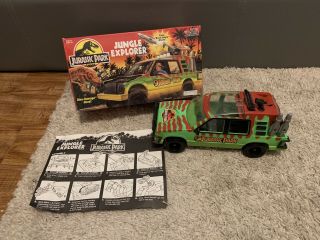 Rare 1993 Jurassic Park Jungle Explorer Complete W/box And Instructions