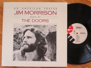 Rare Vintage Vinyl - Jim Morrison - The Doors - An American Prayer - Elektra 61812 - 1 - Nm