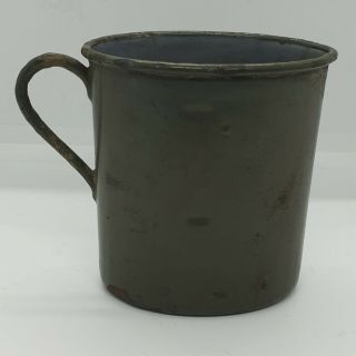 WW1 Imperial German Army Wupperman 17 Oval Drinking Cup - Rare 2