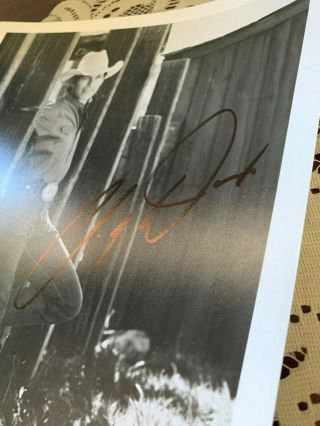 RARE Country Music legend Chris LeDoux Signed Autograph 8x10 Photo 2