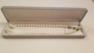 Nikken Kenko Magnetic Pearl Necklace Rare