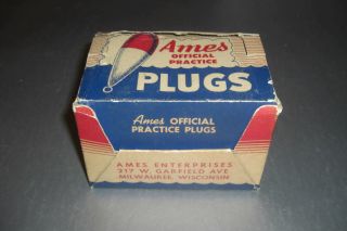 Full Box Of Ames Official Practice Plugs By Ames Enterprises Of Wisconsin