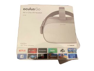Oculus Go 32GB All - in - One VR Headset.  Rarely since Jan ' 20.  Box 3