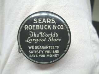 Early Sears Roebuck & Co.  Advertising Tape Measure