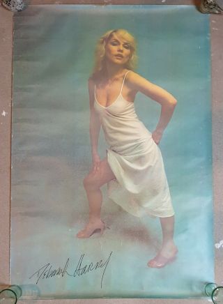Blondie Debbie Harry RARE 1979 HUGE Poster Rare 2