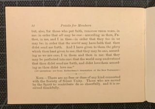 RARE 1892 UNITY CHURCH BOOK Co.  THOUGHT Kansas City MO SPIRITUALIST HEALING 3