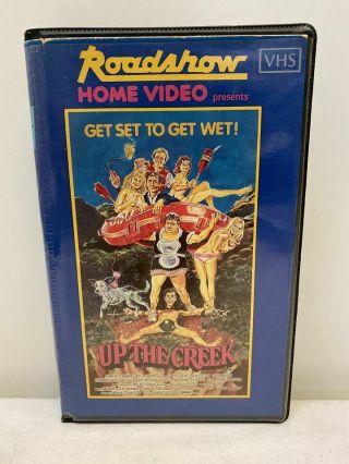 Up The Creek Rare Vhs Video Tape Roadshow 80s Teen Comedy