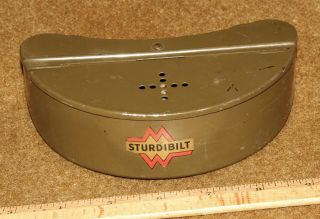 Vintage Sturdibilt Fishing Bait Box With Belt Loops