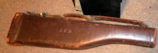 Antique Leather Breakdown Rifle Shotgun Gun Case Vl&a Top Quality