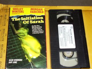 The Initiation Of Sarah (vhs,  1995) Rare,  Horror,  Kay Lenz,  Shelley Winters