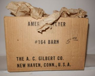 American Flyer Very Rare 164 Red Barn Box Only Make Offer