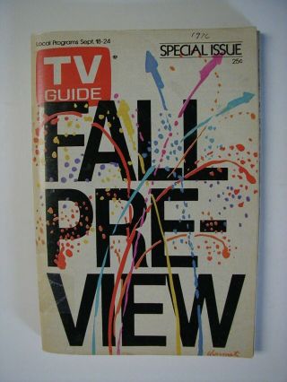San Francisco Tv Guide 1976 Fall Preview Farrah Charlie 