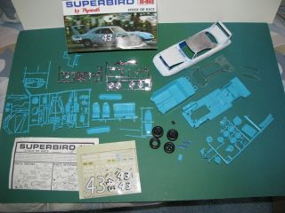 Jo - Han 1/25 Plymouth Superbird Kit,  Body Was Painted And Stripped