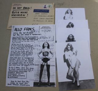 Rare Vintage Iggy Pop Fan Club Order Ad Photos & Envelope Europe’s Only 1976