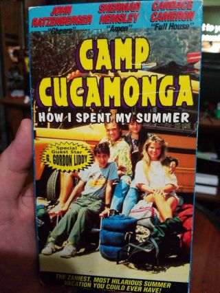 Camp Cucamonga How I Spent My Summer (vhs) 1992 Rare