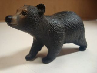 Breyer Molding Co.  Black Bear Rare Brown Face Snout Pink Mouth Figurine Animal