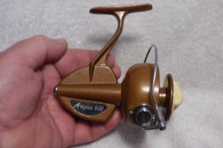 Vintage Argus 500 Spinning Reel Rare Japanese Fishing Tackle 2