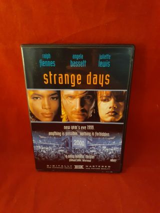 Strange Days (dvd,  Rare Oop,  1995,  With Chapter Insert) Very Good