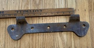 Antique Vtg Cast Iron 9 " Centers Wall Mounted Sink Bracket 2
