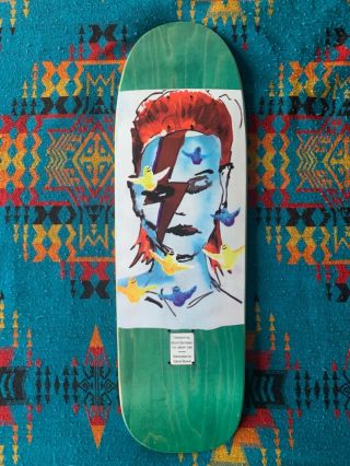 Primewood La Gonz X Jason Lee Bowie Skateboard Deck Rare