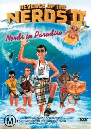 Revenge Of The Nerds 2 - Nerds In Paradise (dvd) Region 4 Rare Oop Vgc