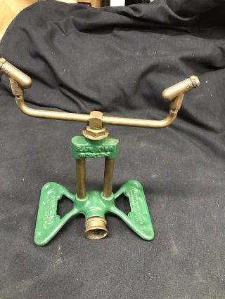 Vintage Antique Rain King Sprinkler Model D - 1 Sunbeam Corp Chicago Vgc